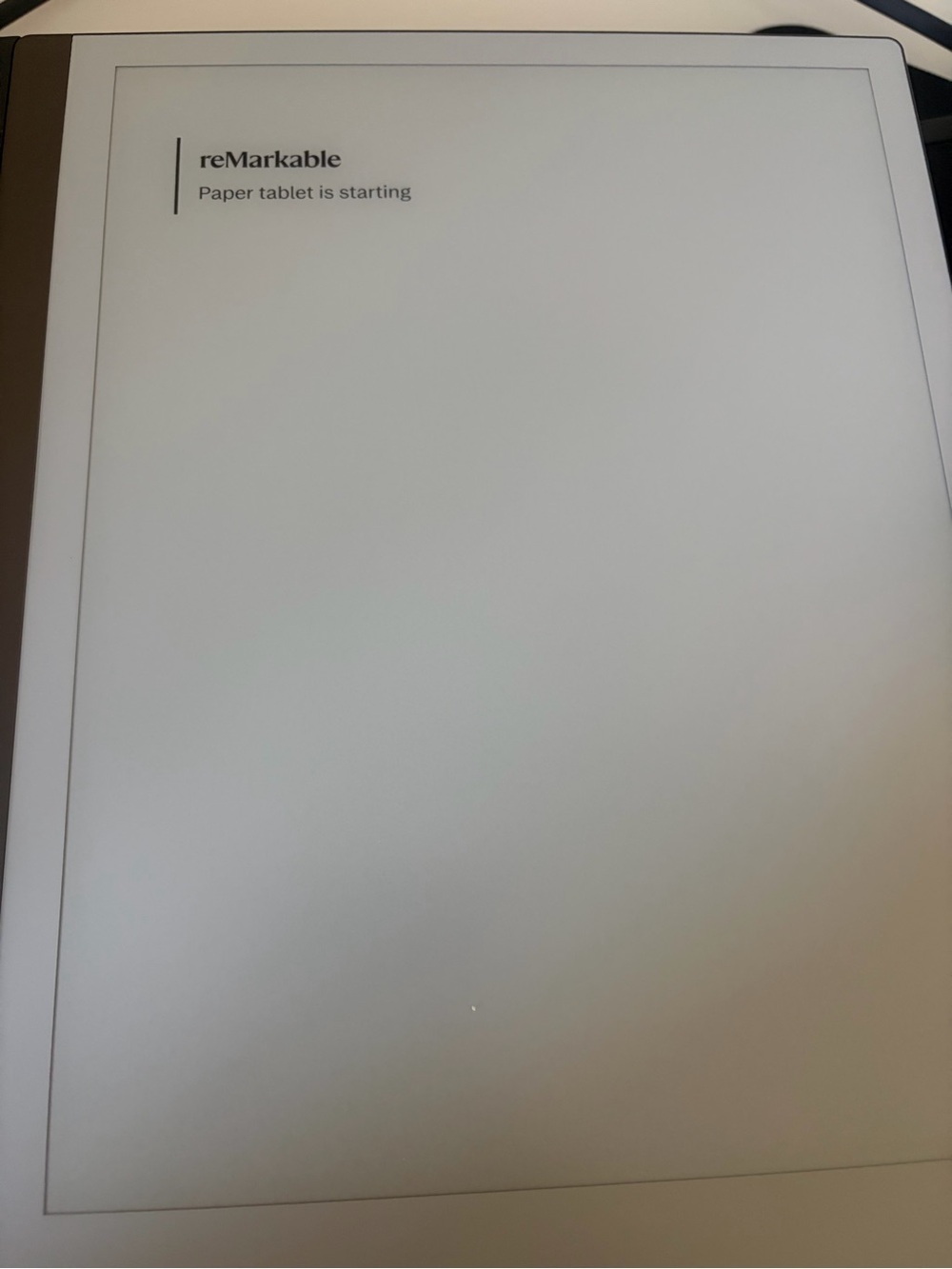 White Paper Tablet - Minimalist E Ink Note Device